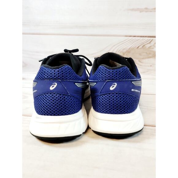 Asics Gel Contend 5 Running Shoe Sneakers Mens Size 10 Extra Wide Blue 1011A252 - Picture 4 of 16